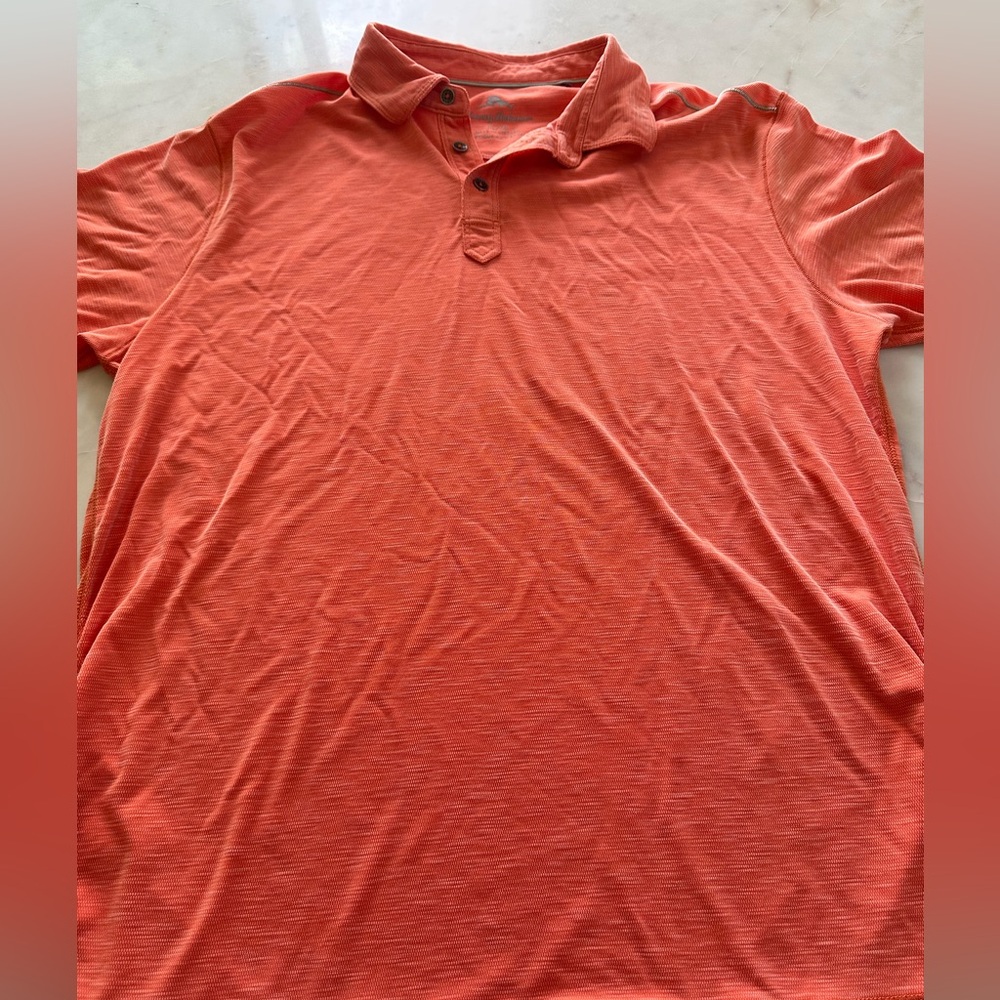 Tommy Bahama Coral Polo Shirt